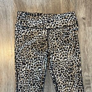 Outdoor Voices Tech Sweat Cheetah Leggings